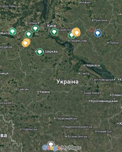 Інтерактивна мапа лісосмуг